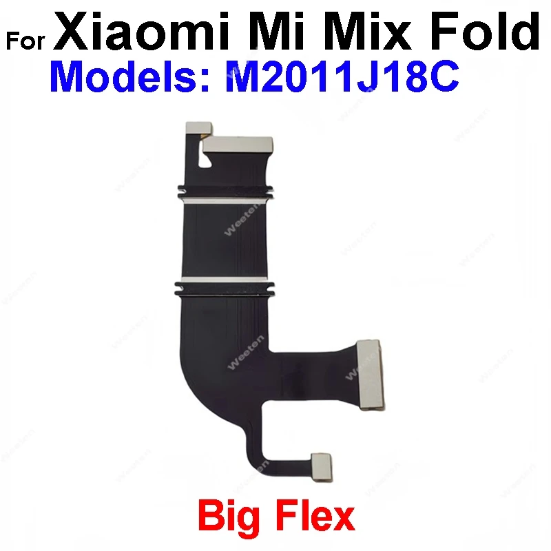 تدور محور الكابلات المرنة ل Xiaomi Mi Mix أضعاف Fold2 Fold3 أضعاف 2 3 LCD اللوحة الرئيسية موصل فليكس كابل استبدال إصلاح أجزاء