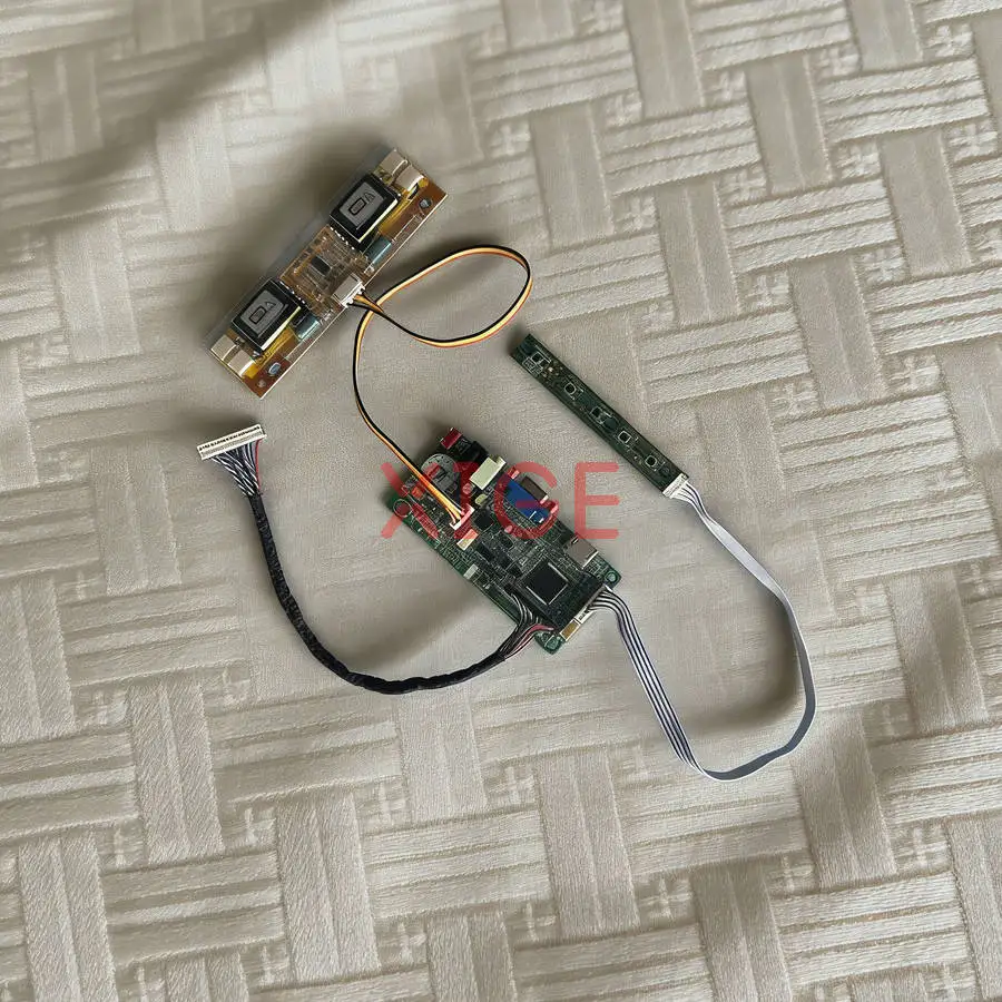 

For CLAA190EA03 TM190SX PM190SX QD19EL01 Display Drive Controller Board Kit DIY 1280x1024 30 Pin LVDS 1280*1024 4-CCFL VGA+HDMI