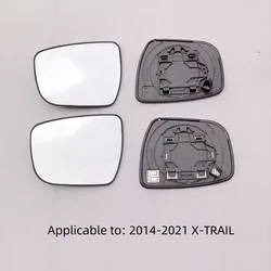 Car Mirrors For NISSAN X-TRAIL 2014-2021 Rearview Mirror Lens  Reversing Mirror Lens  Reflector Lens  Heating