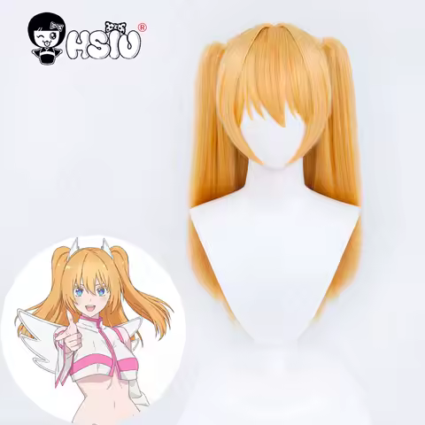 Ririsa Cosplay Wig Fiber synthetic wig Anime Ririsa Of 2.5 Dimension Cosplay Wig「HSIU 」Light blue long Wig+Wig cap