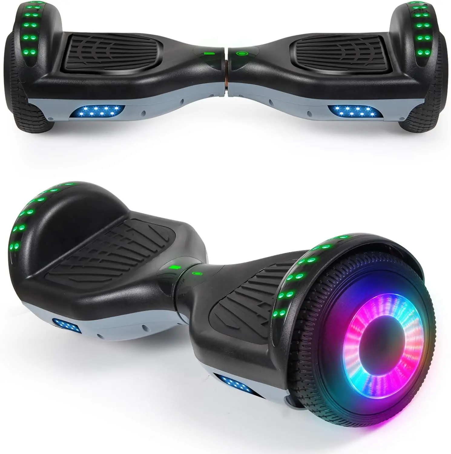 Hoverboard, with Bluetooth and Colorful Lights Self Balancing Scooter