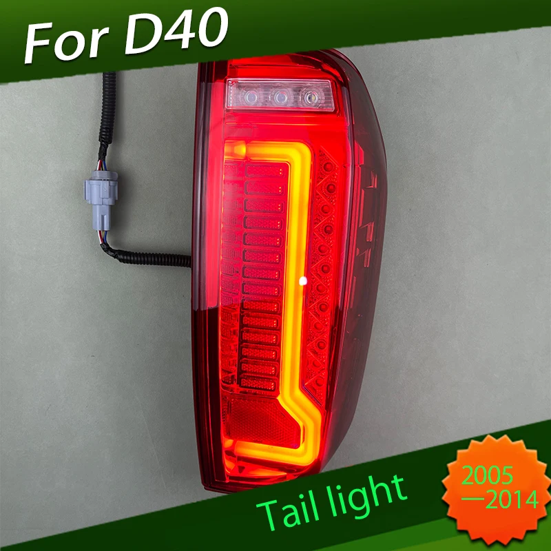 

For Nissan Navara D40 2005 2006 2007 - 2014 LED Taillight Rear Running Light + Brake Lamp + Reverse + Dynamic Turn Signal