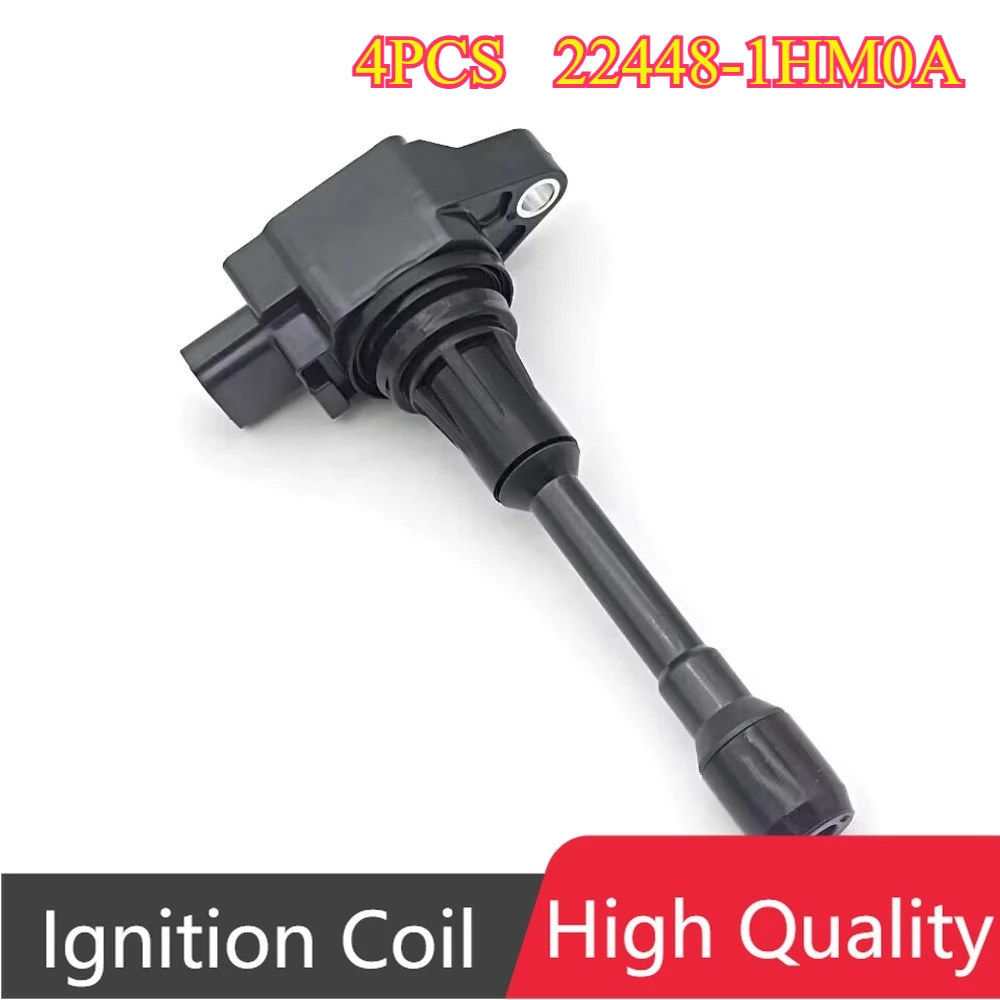 

4 шт. 22448-1HM0A 224481HM0A UF719 UF-719 22448-1HC0A 224481HC0A катушки зажигания для Nissan March K13 Sunny N17 Sylphy B17 Tiida