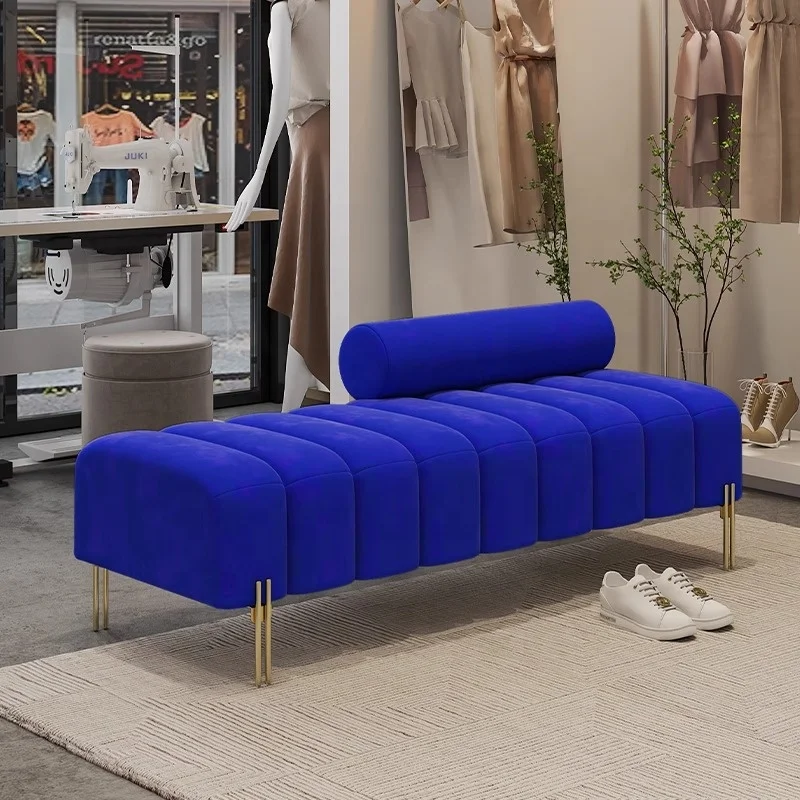 X*-Creative Home Bench Shoe Changing Stool Simple Design Living Room Bedroom Office Waiting Area Bed Tail