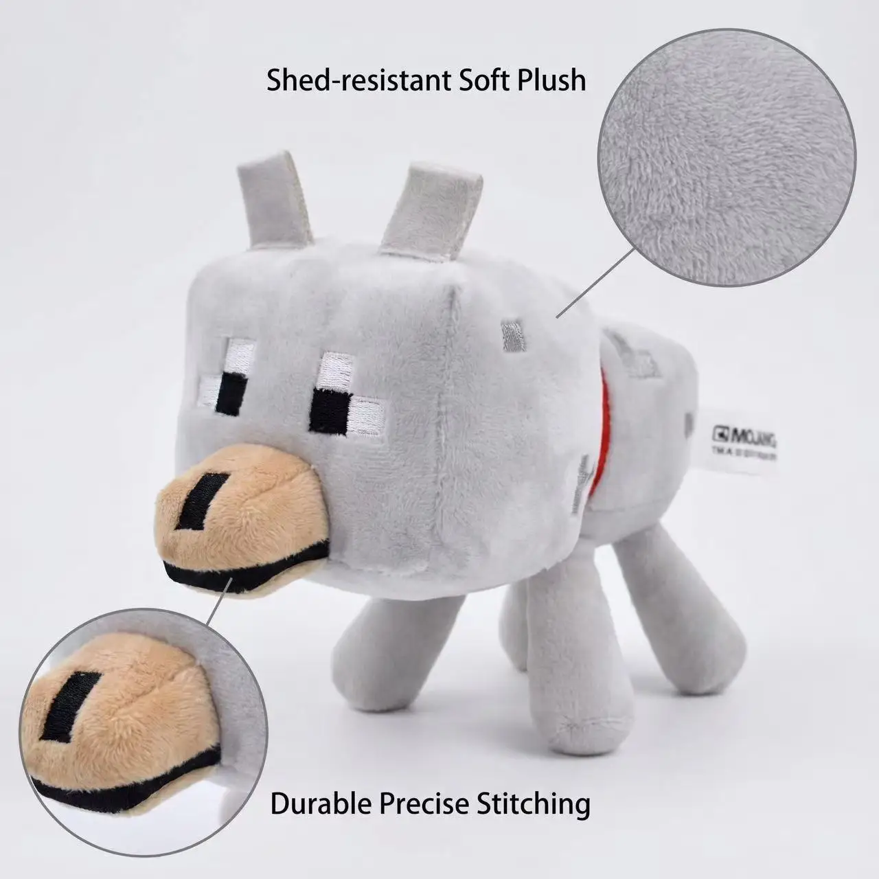 20cm Game Wolf Plush Stuffed Toys Wolf Plush Soft Animals Toy Doll Brinquedos for Kids Children Gifts image 4