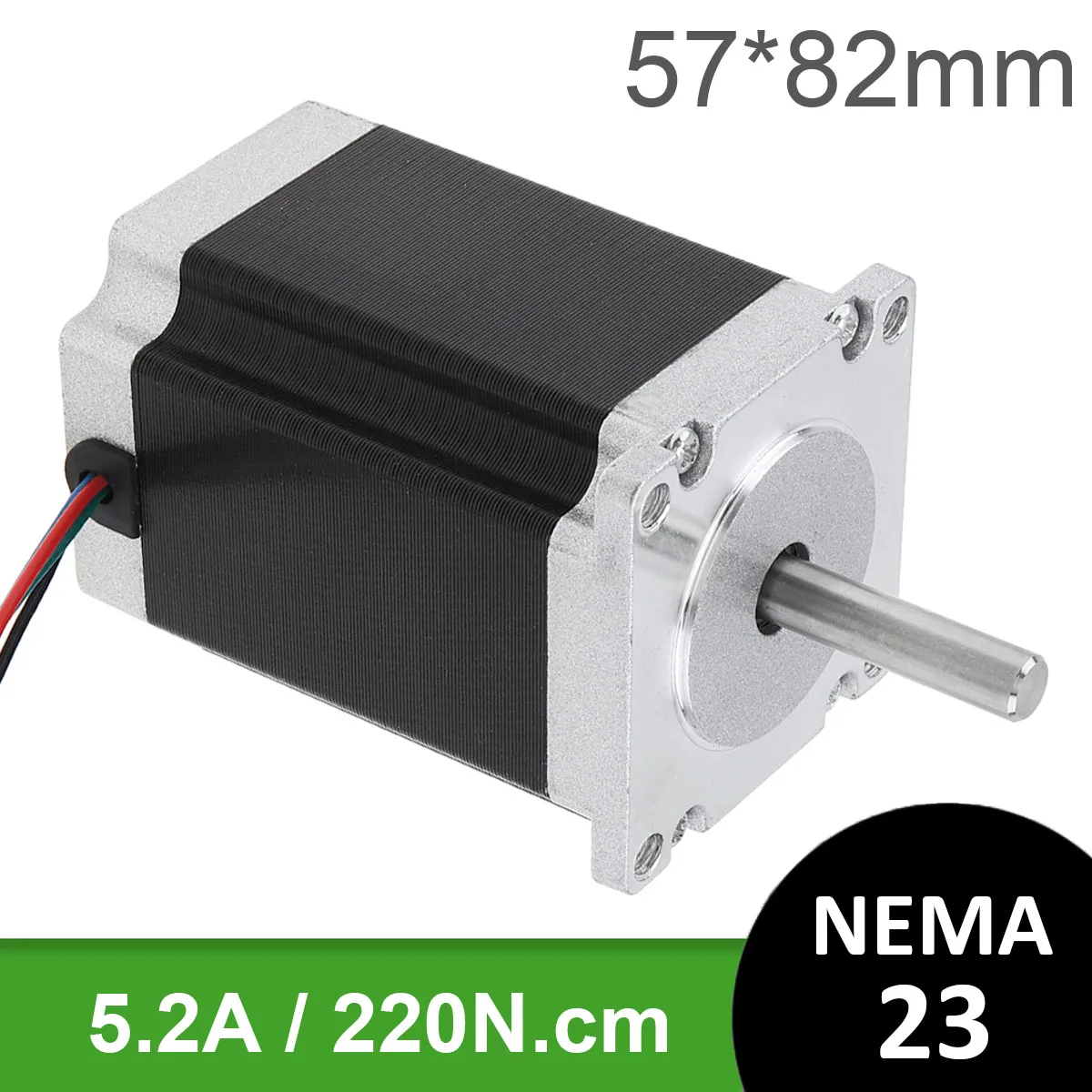 

Nema 23 Stepper Motor 57 Motor 82mm 220N.cm 3D Printer Motor for Automation Engraving Machine CNC 3D Printer Parts