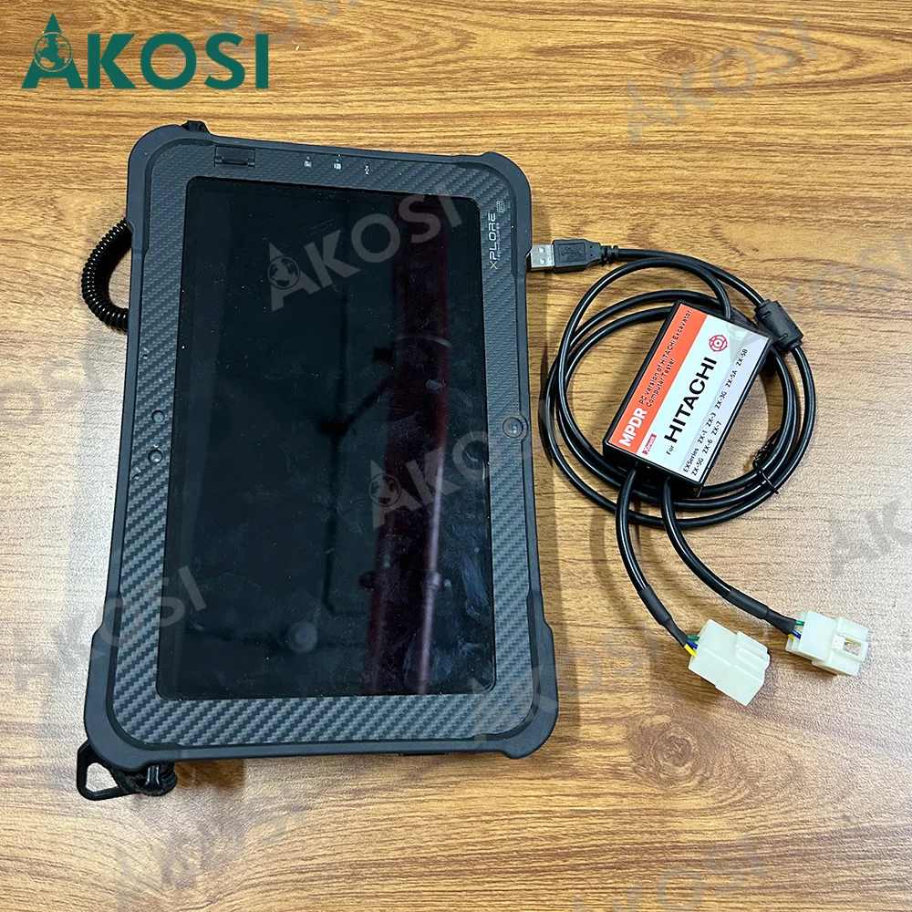 Ready to use Xplore Tablet+For Hitachi ZX-1 ZX-3 ZX-3G ZX-5A Engine Detector Scanner