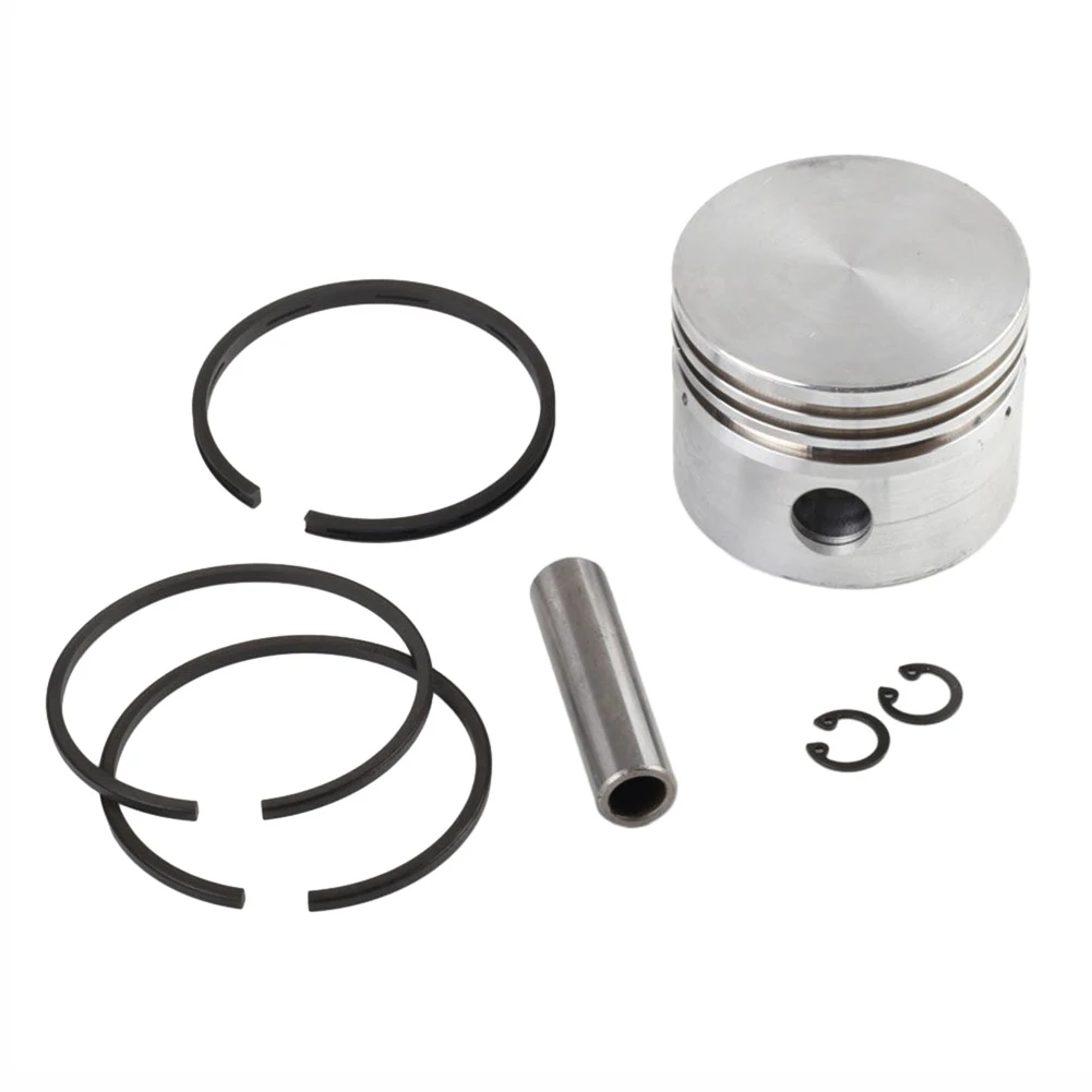 7pcs/set Complete Air Compressor PistonRings Pin Circlips Replacement Kit Air Pump Piston- Cylinder Wall 42mm 47mm 48mm 51/65mm