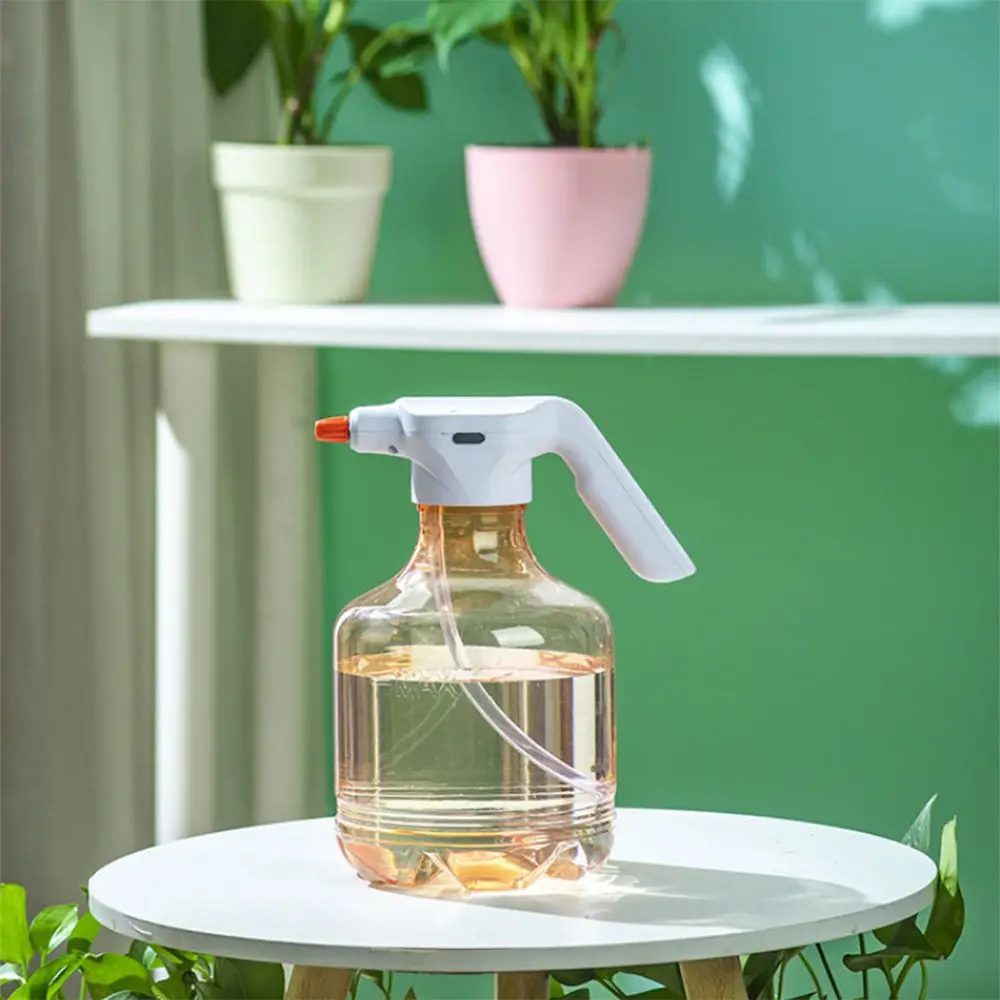 3L Electric Spray Bottle Adjustable Nozzle Dual Spray Modes Electric Watering Canteen Fine Atomization Rechargeable Plant Mister