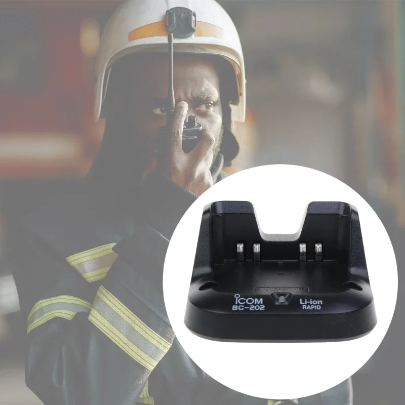 BC-202 Двустороннее радиозарядное устройство, быстрая батарея, быстрая док-станция, совместимая с ICOM BP-271 BP-272 ID-31A ID-31E ID-51A ID-51E