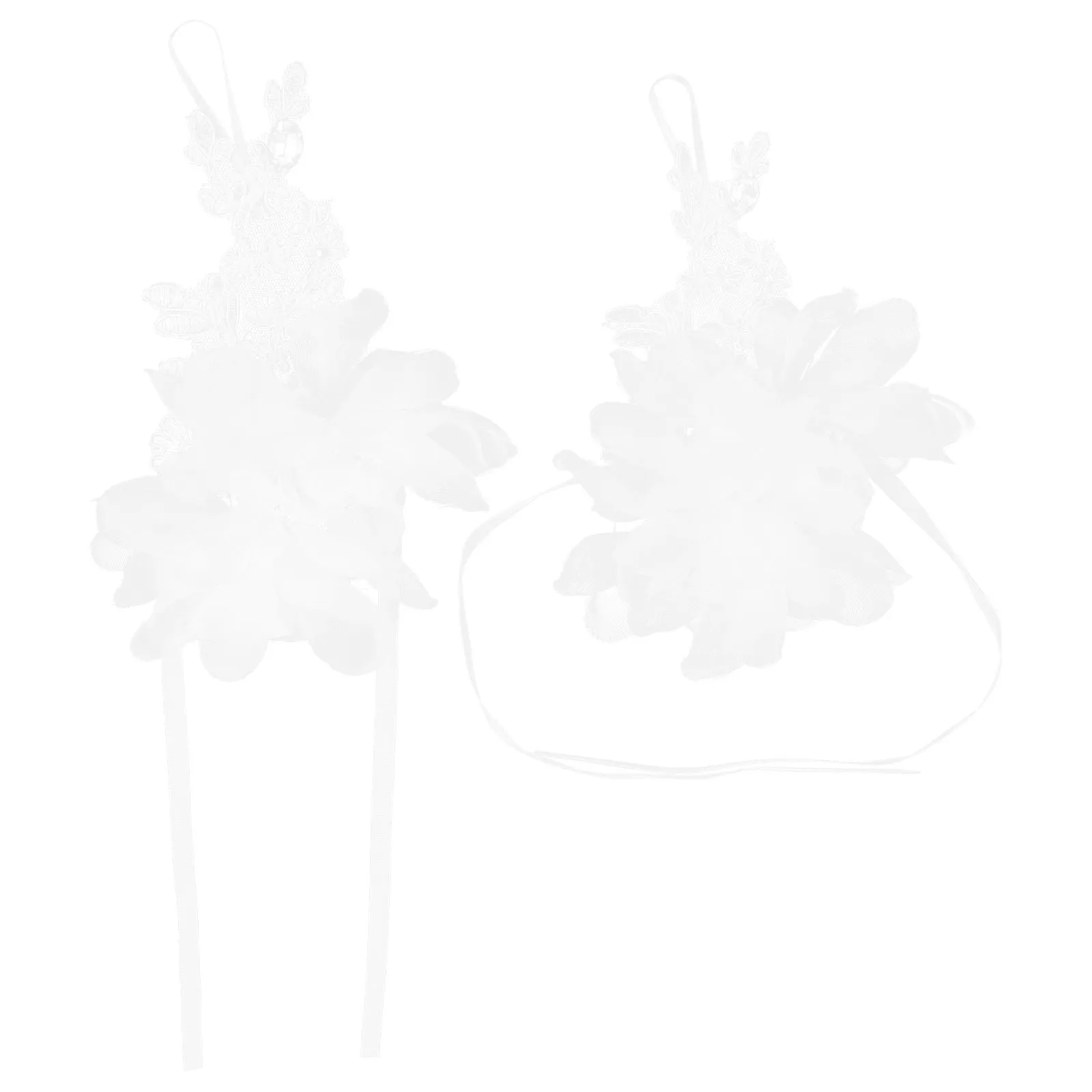 

1 пара коротких кружевных перчаток для женщин, свадебные перчатки без пальцев, аксессуар для костюма на чайную вечеринку, косплей, банкет