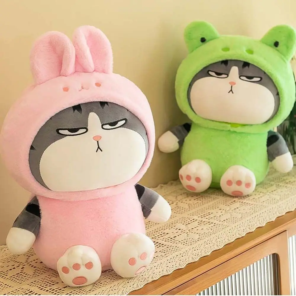 

Decoration Animal Plush Emperor Arrogant Transformed Cat Stuffed Toys Plush Animal Toy Cat Plush Toys Dressup Cat Plush Doll