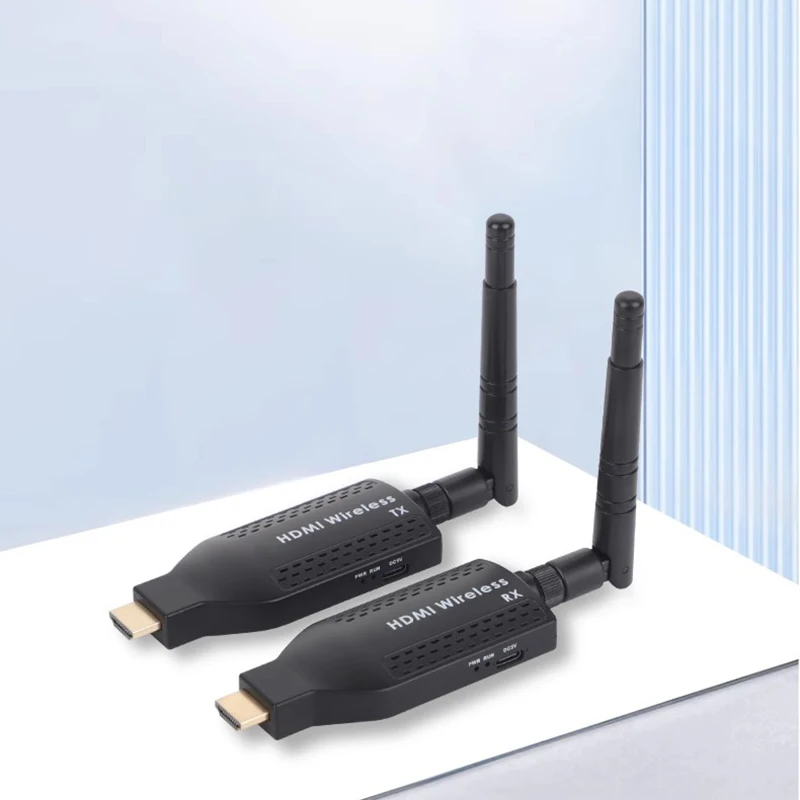 1080P 4K 150M Wireless HDMI Extender Audio Video Transmitter and Receiver Kit for DVD Camera Laptop PC To TV Monitor Projector