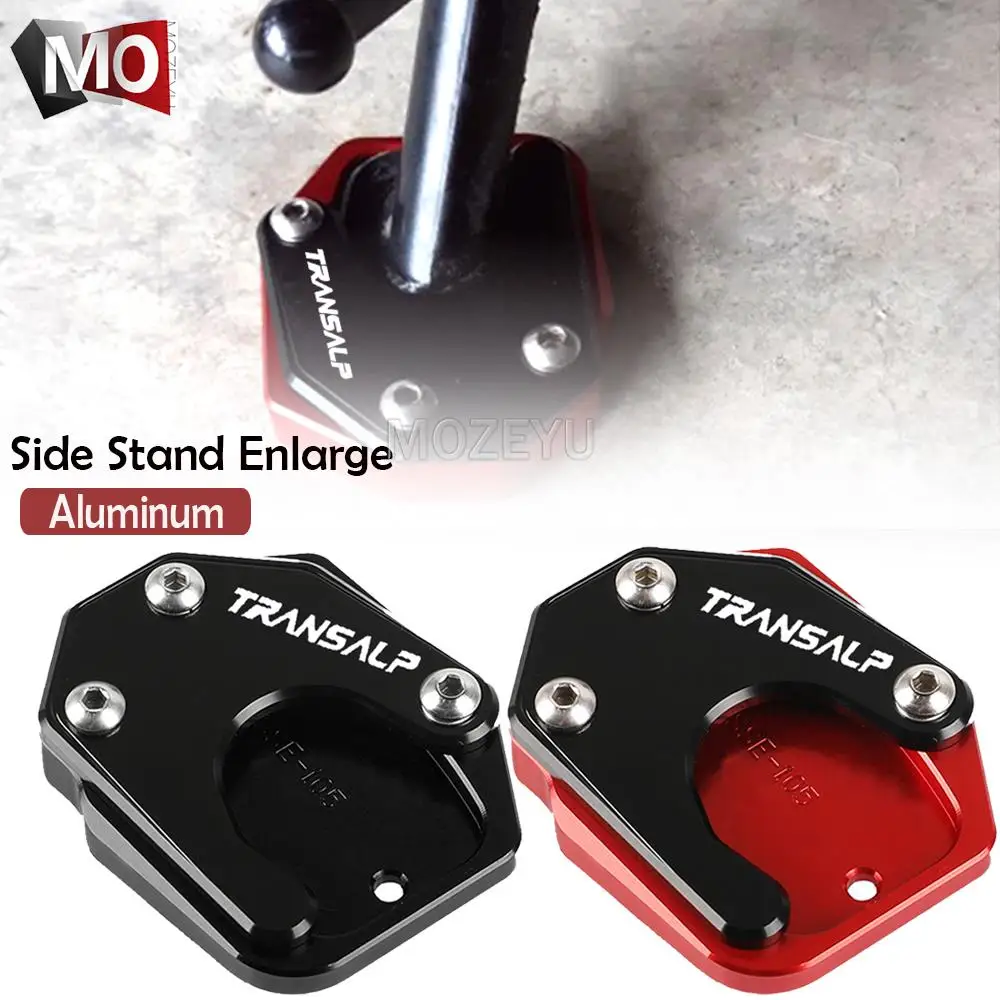 

Motorcycle For Honda XLV 600 650 700 TRANSALP XL600V XL650V XL700V Side Stand Foot Kickstand Enlarge Extension Support Plate Pad