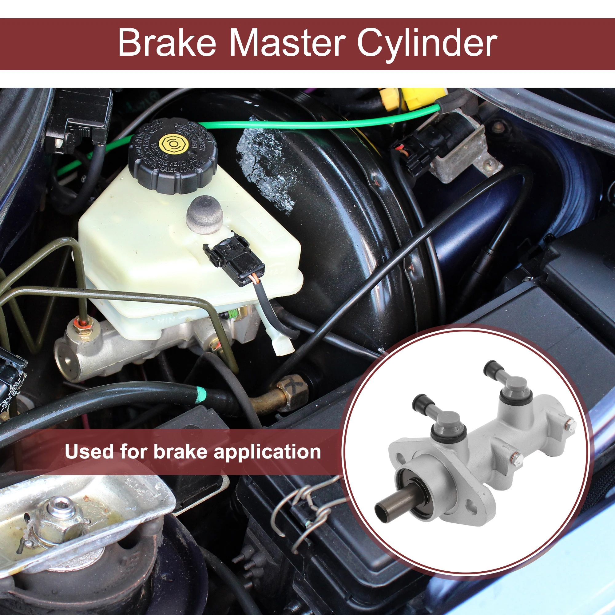 

UXCELL Brake Master Cylinder No.586205L000 for Hyundai HD65 2007 2008 2009 2010 2011 2012 2013 2014