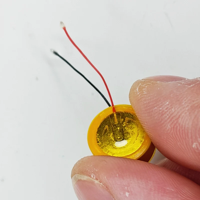 2 Wires LIR940 LIR1040 LIR1054 LIR1154 LIR1240 LIR1254 LIR1454 LIR1654 Rechargeable Button Battery For TWS Bluetooth Headset