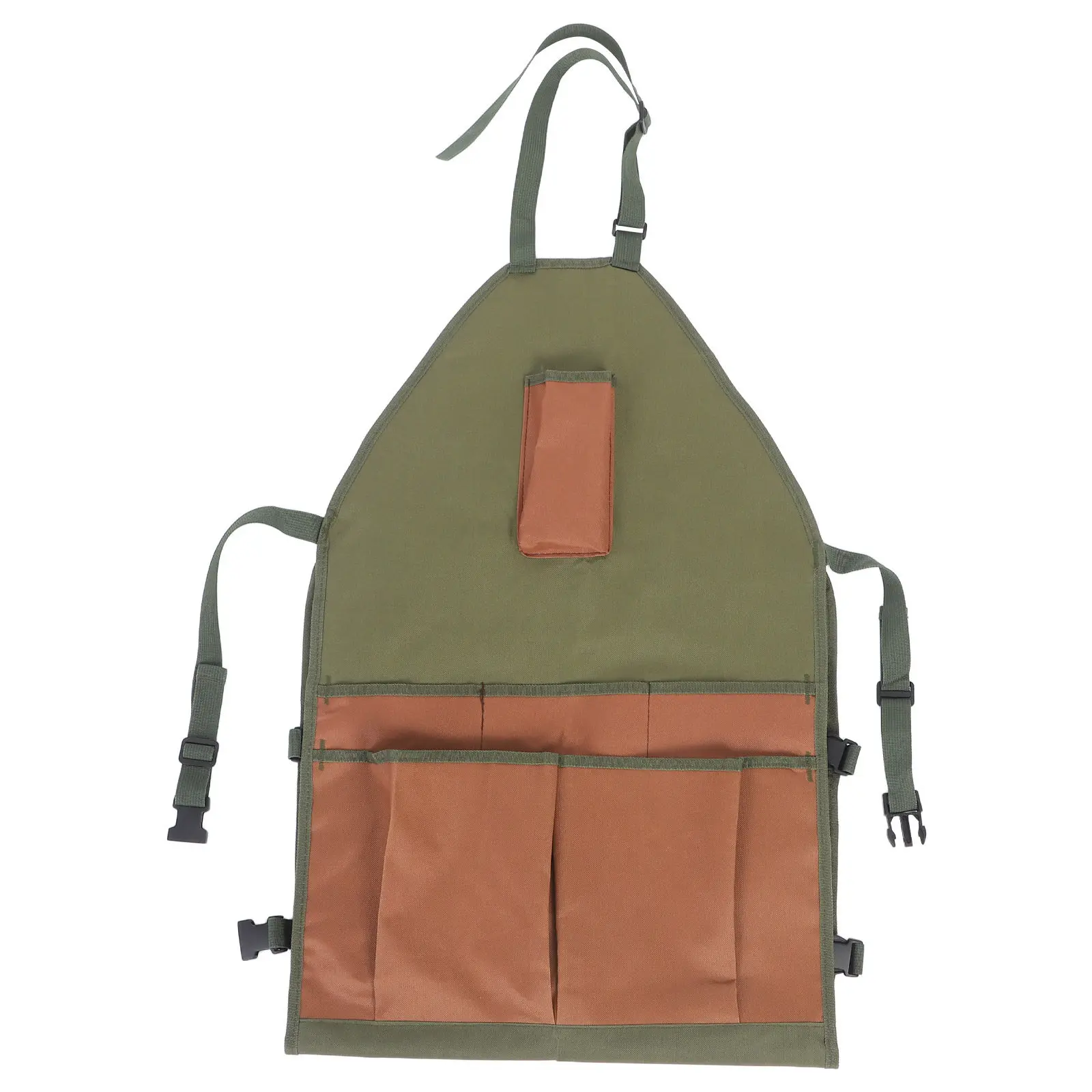 

Multipocket Garden Apron for Women Men Heavy Duty Gardening Apron with Tool Pouches Adjustable Fit for Planting Weeding