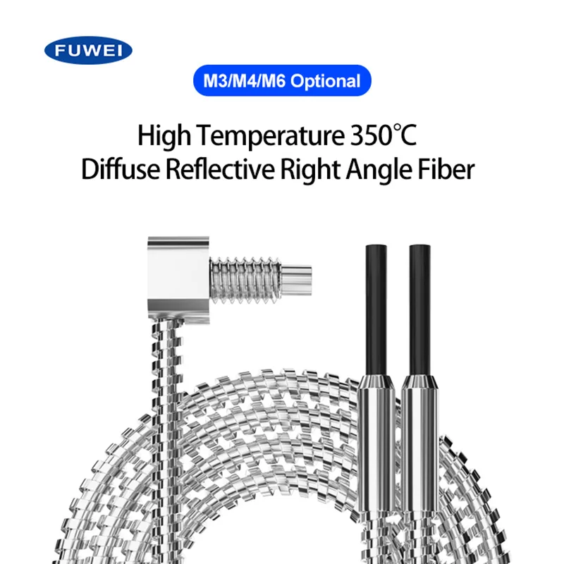 

FWGR-310TZ M3 High Temperature Resistant 350 Degree Diffuse Reflection Fiber Optical Sensor