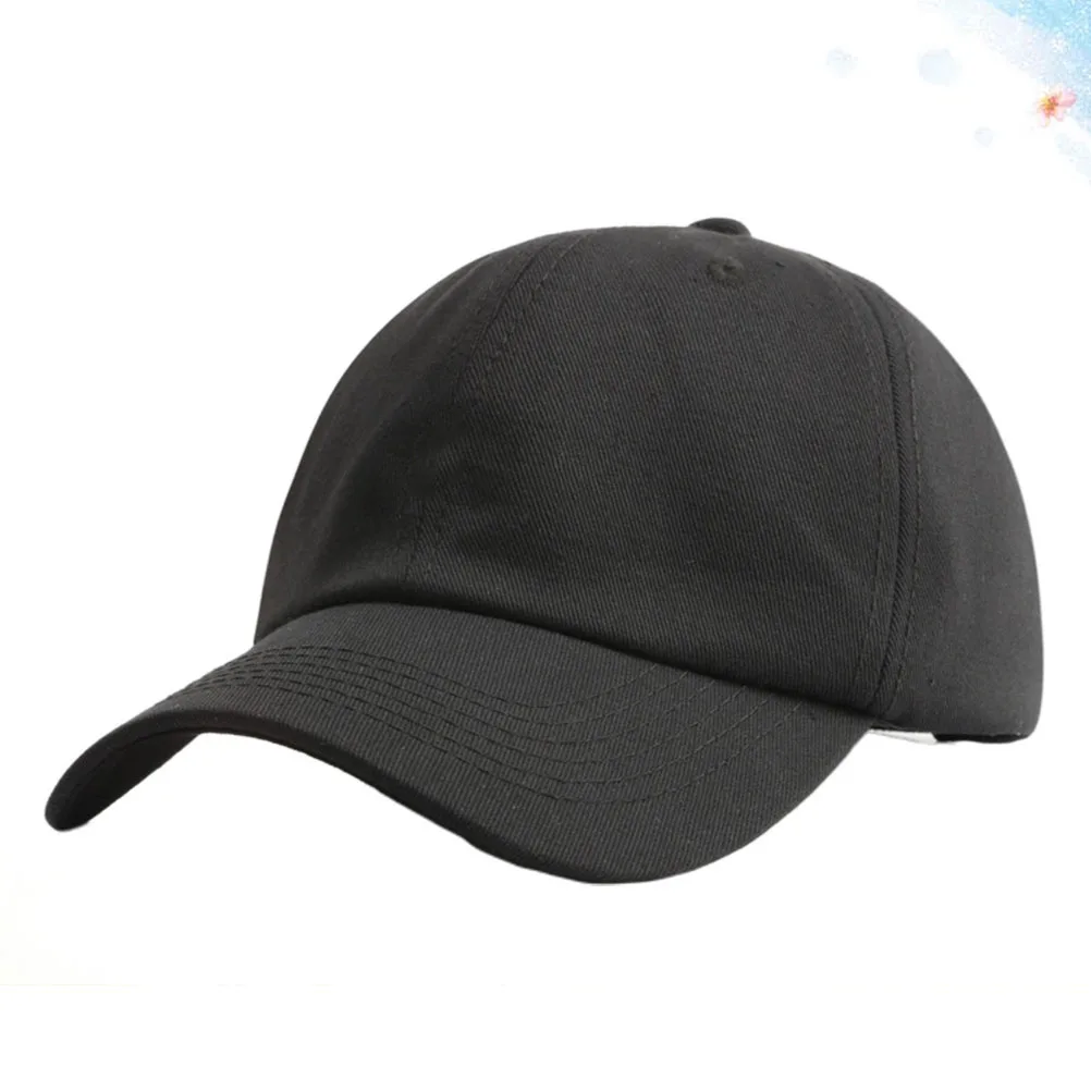 

Fashion Baseball Cap Sun Protection Hat Letter C Design Cotton Unisex Cap For Men Women Students Summer Outdoor Black