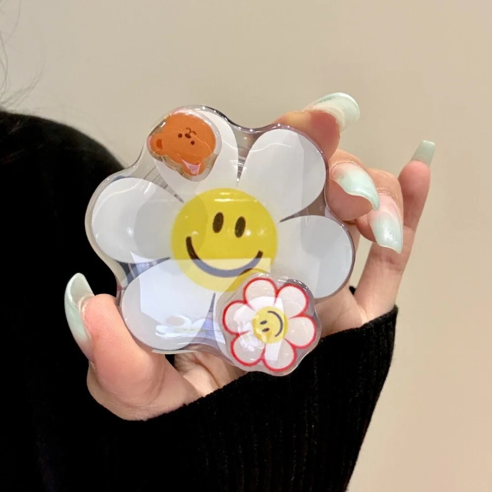 

INS милый мультфильм вращающийся цветок ручка Tok Griptok держатель для телефона подставка для iPhone Samsung универсальный держатель для аксессуаров