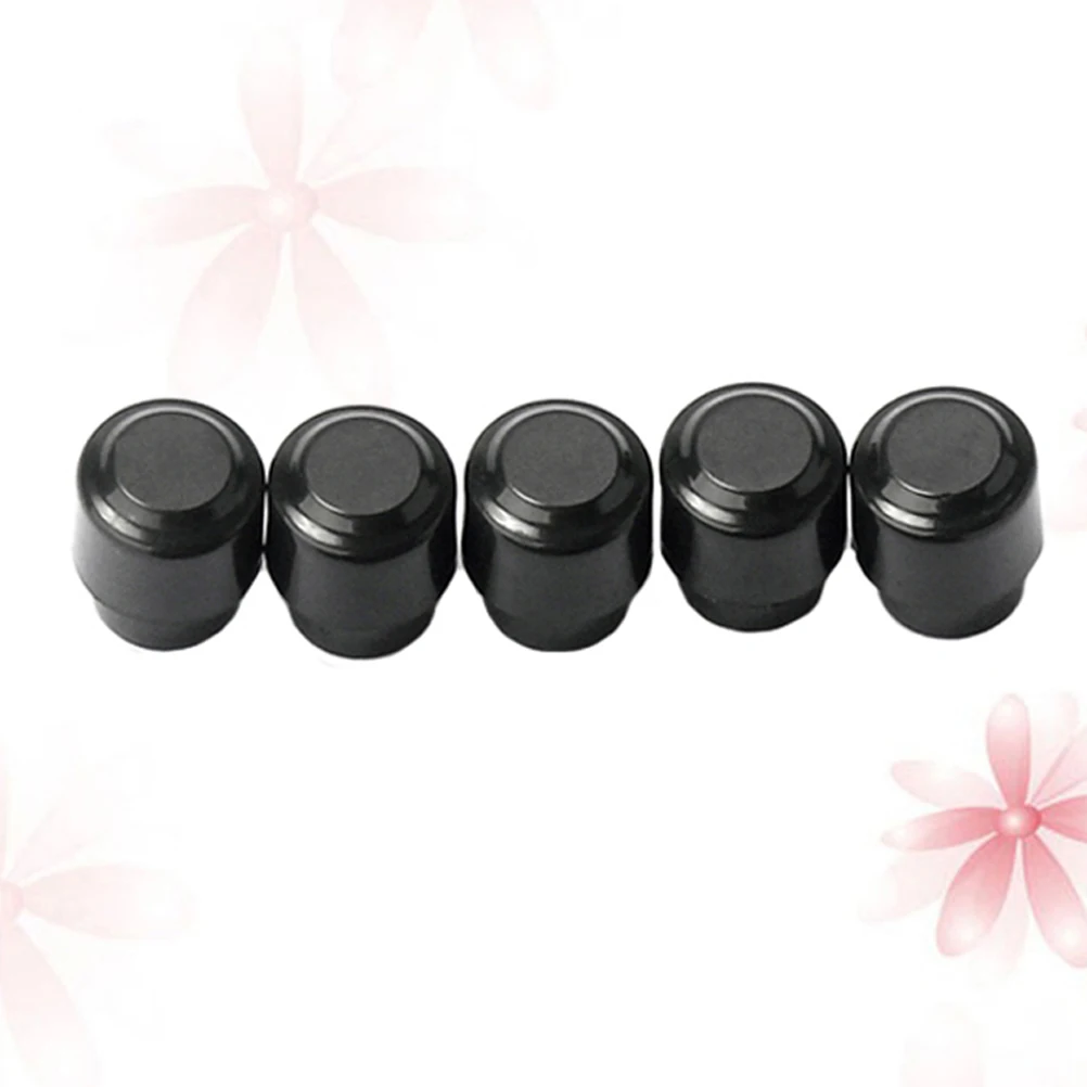 

5pcs Black Switch Cap for Electric Guitar Pickup Toggle Tip Knob Vintage Round Easy Install Fit 3Way Lever