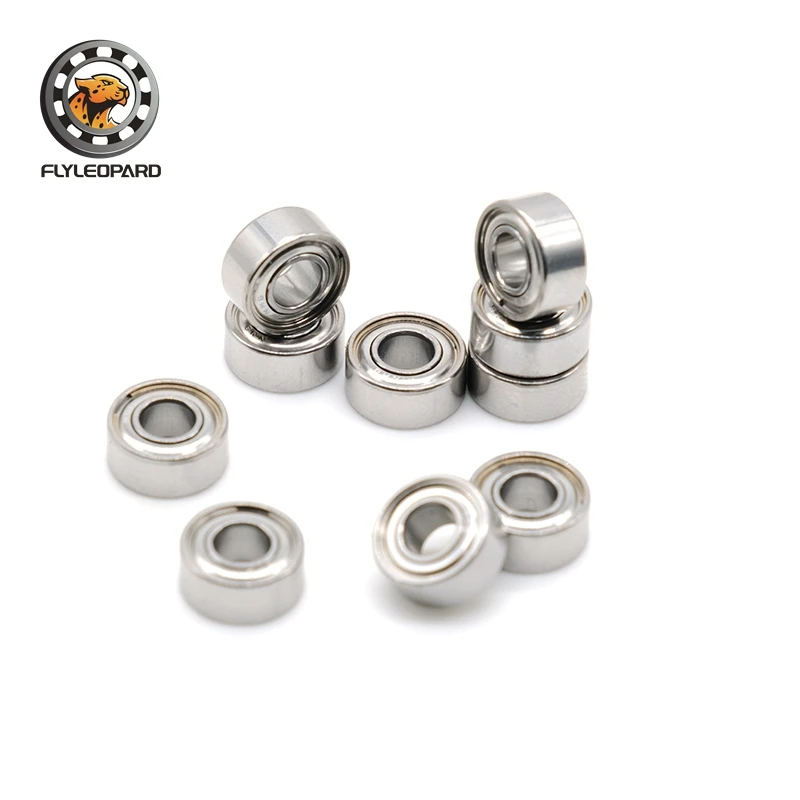 

10PCS S684ZZ 4X9X4 mm Bearing ABEC-7 Stainless Steel Ball Bearings Shielded High Precision AISI440C