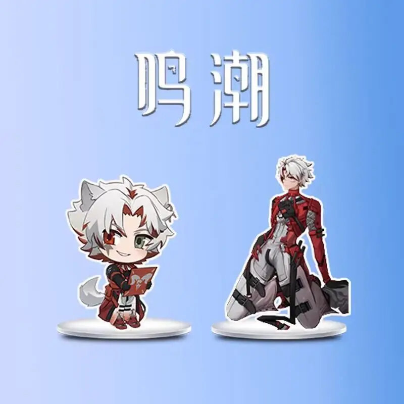 أنيمي Wuthering موجات WuWa ندبة شارة كتاب الصور الملصقات بطاقة ملصق صور ألبوم حامل نموذج المفاتيح زر إطارات الصور #6