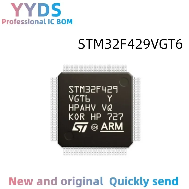 STM32F429VGT6 STM STM32F STM32F429 STM32F429VG STM32F429VGT    Original MCU IC LQFP-100