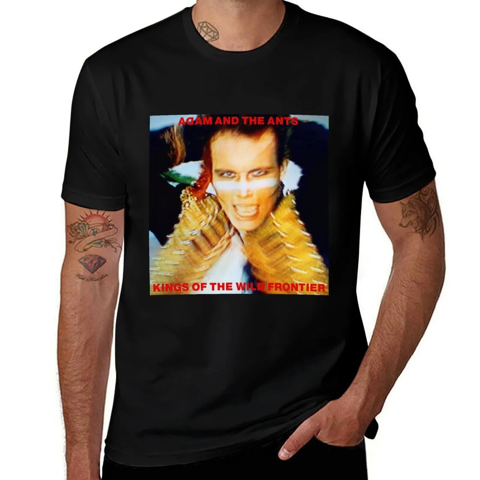 Kings of the Wild Frontier T-Shirt Urban Style Casual Short Sleeve Top T-Shirt
