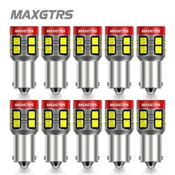 10x BA9S LED BAX9S H21W BAY9s 3030 LED Bulbs H6W T4W Canbus Side Door Courtesy Lights Parking License Plate Interior Map Dome