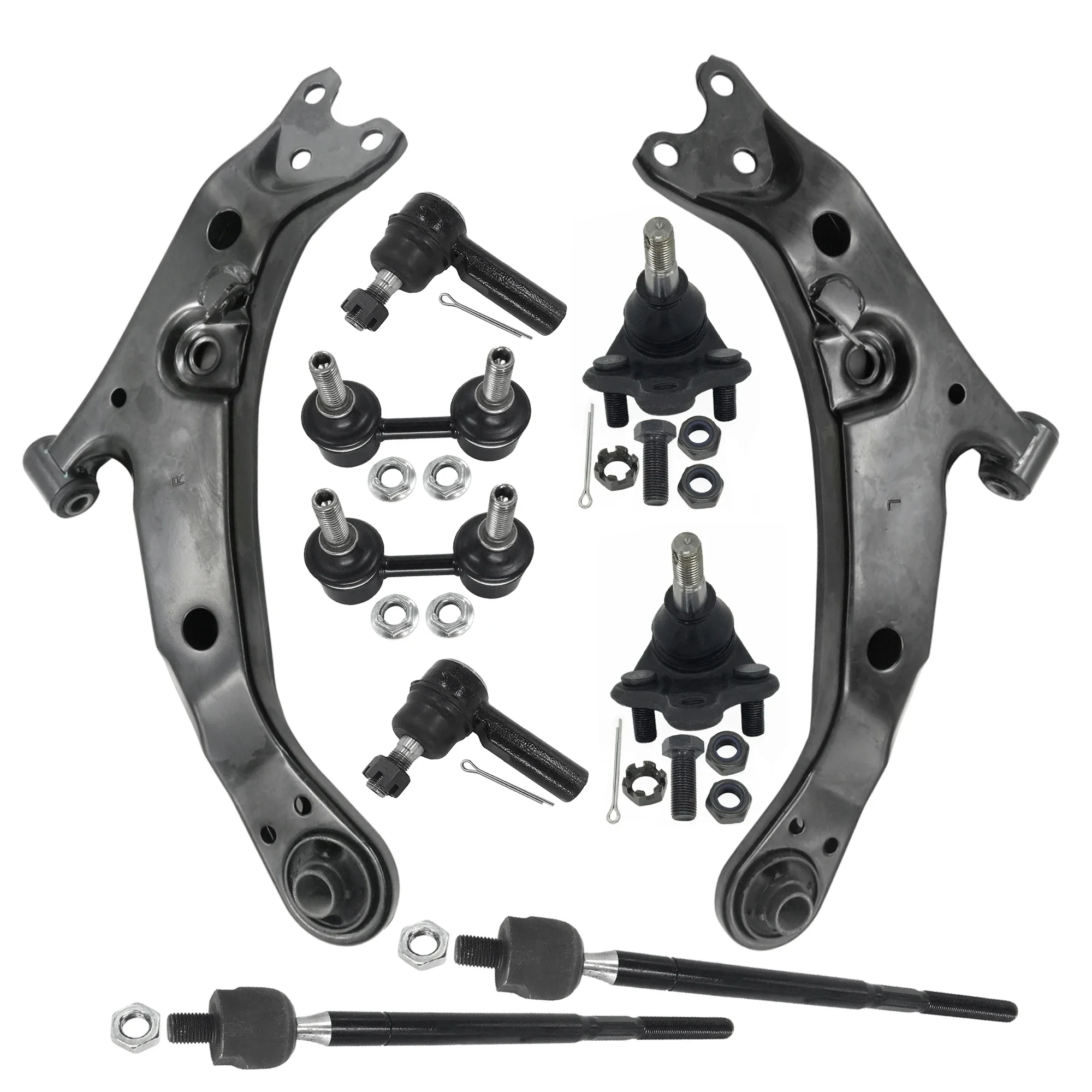 

Комплект рулевой подвески США, 10 шт. для Chevy 1998-02 Geo Toyota Corolla 2000 2001 2002