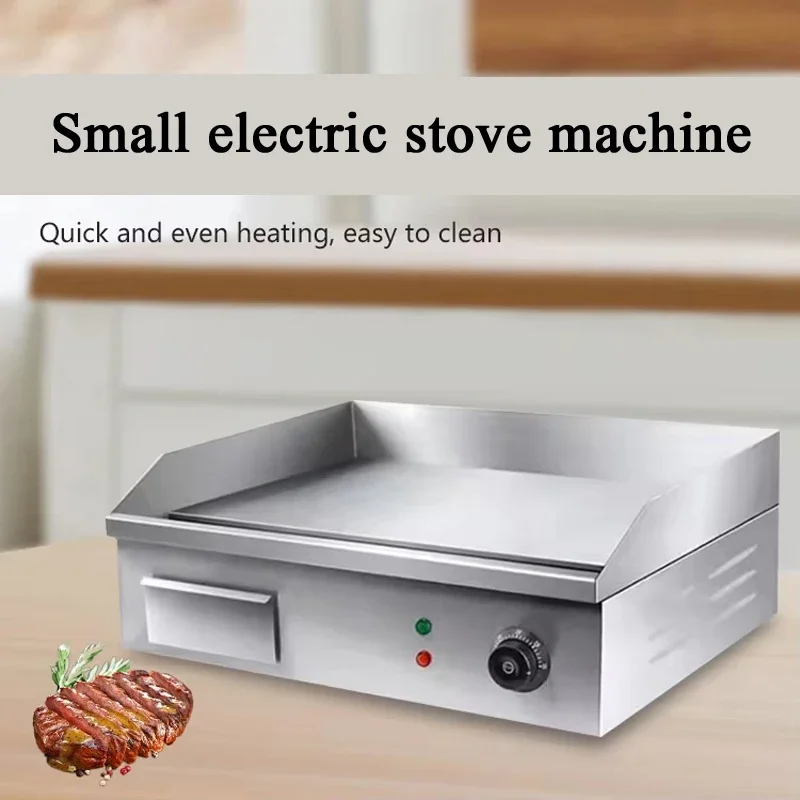 PBOBP Electric Griddles, Smokeless Indoor Grill, Electric Gril 1500W Korean BBQ Grill With LED Smart Display, Electric Griddles