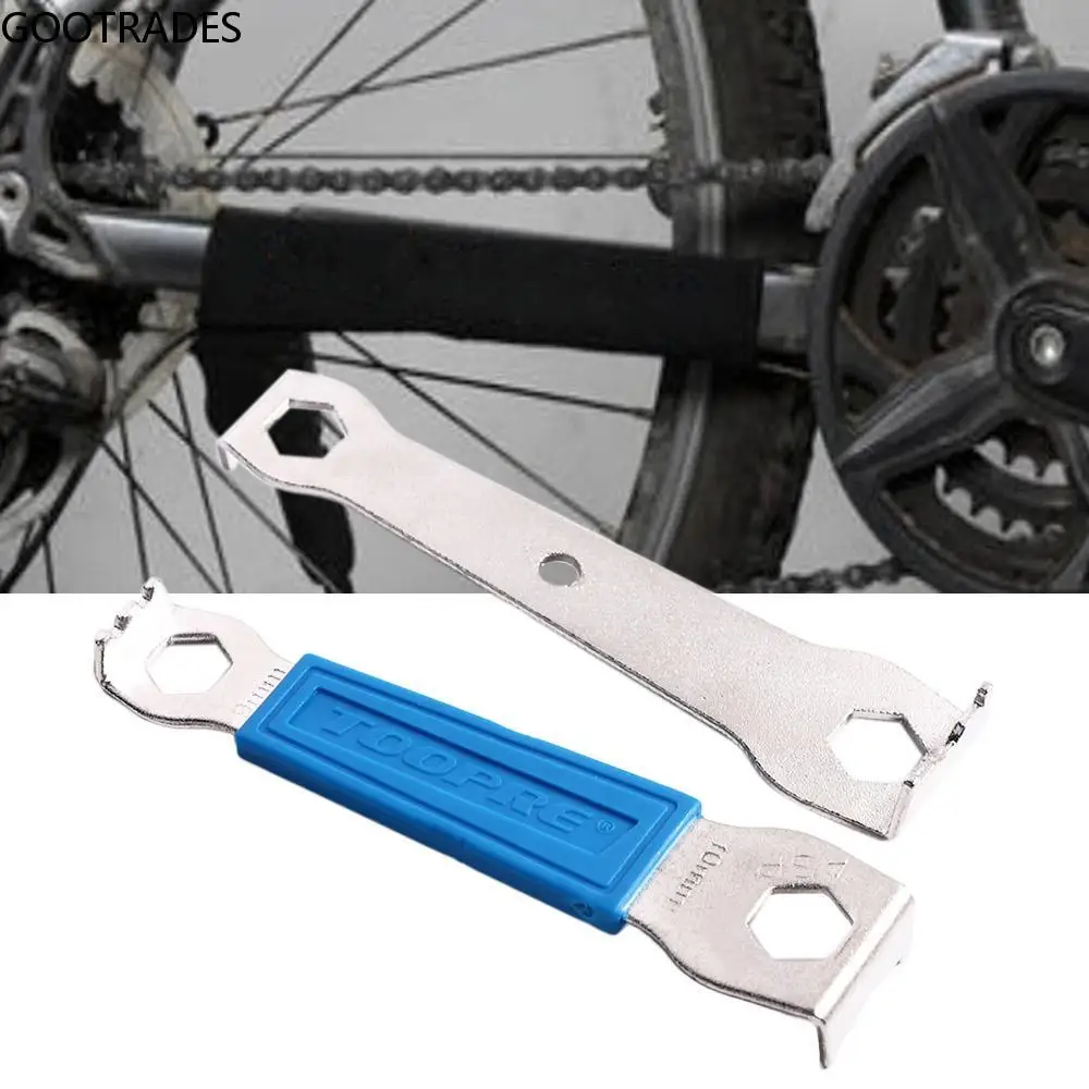 Spike Repair Tool Chainring Bolt Wrenchs Crankset Chain Tool Screw Bolt Wrench Bike Wrench Fixing Wrench Bike Steel Teeth Screw