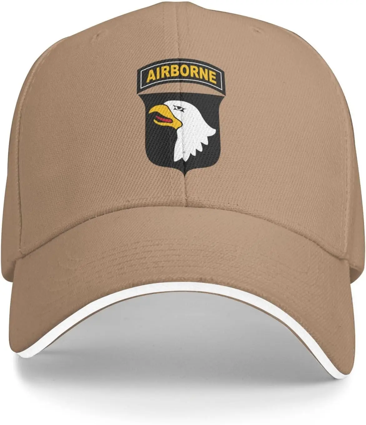 101st-Airborne-Division-Eagle-Patch-Baseball-Cap-Polyester-Casual-Sun-Protection-Adjustable-Hat-Adult