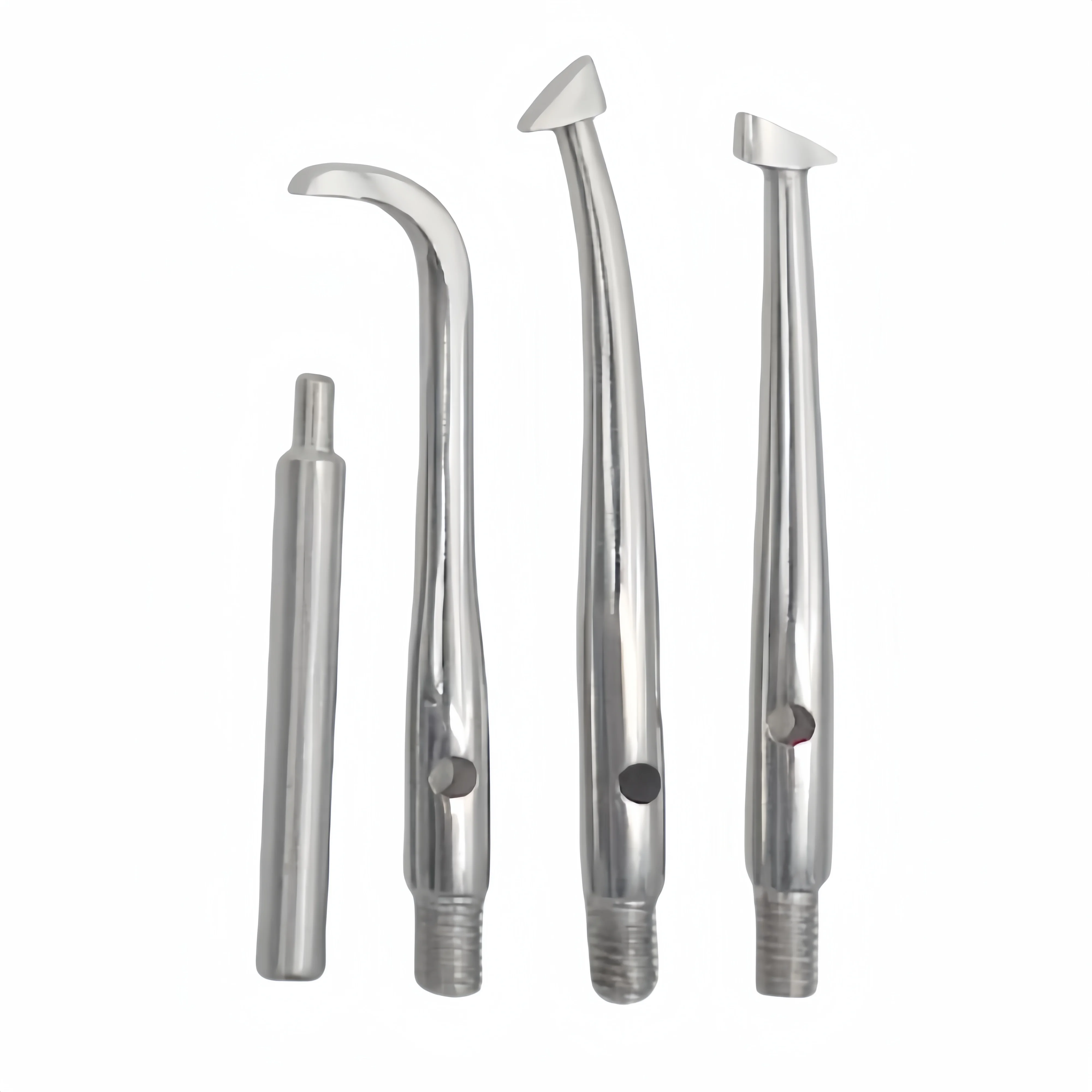 أداة إزالة تاج الأسنان، مستخرج يدوي قابل للتعديل بأربعة تحويل مع أطراف من الفولاذ المقاوم للصدأ لاستخدام عيادة طبيب الأسنان والمعمل