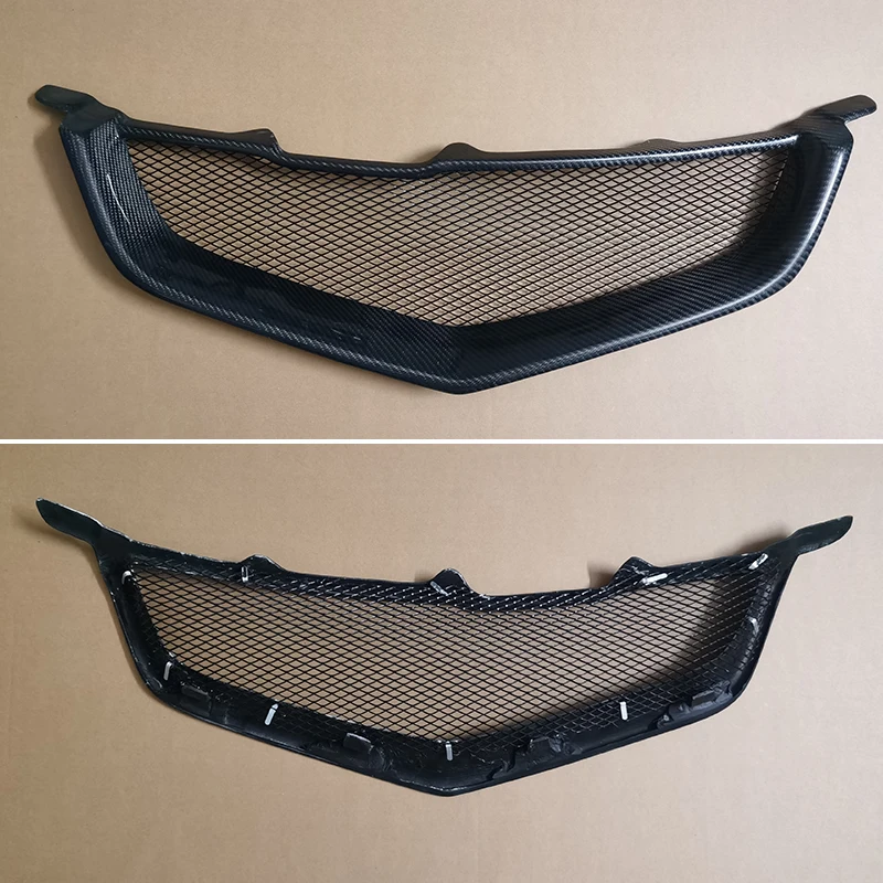 For Acura TSX Honda CL7 2003 2004 2005 Year Front Bumper Racing Grille Grill Body Kit Accessorie