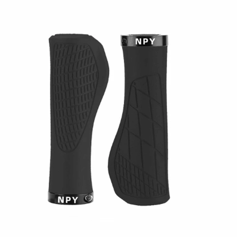 NPY مقابض القبضات المضادة للانزلاق دراجة القبضات المطاط الناعم للدراجات الجبلية للصدمات غطاء المقود الدراجات مقود أجزاء
