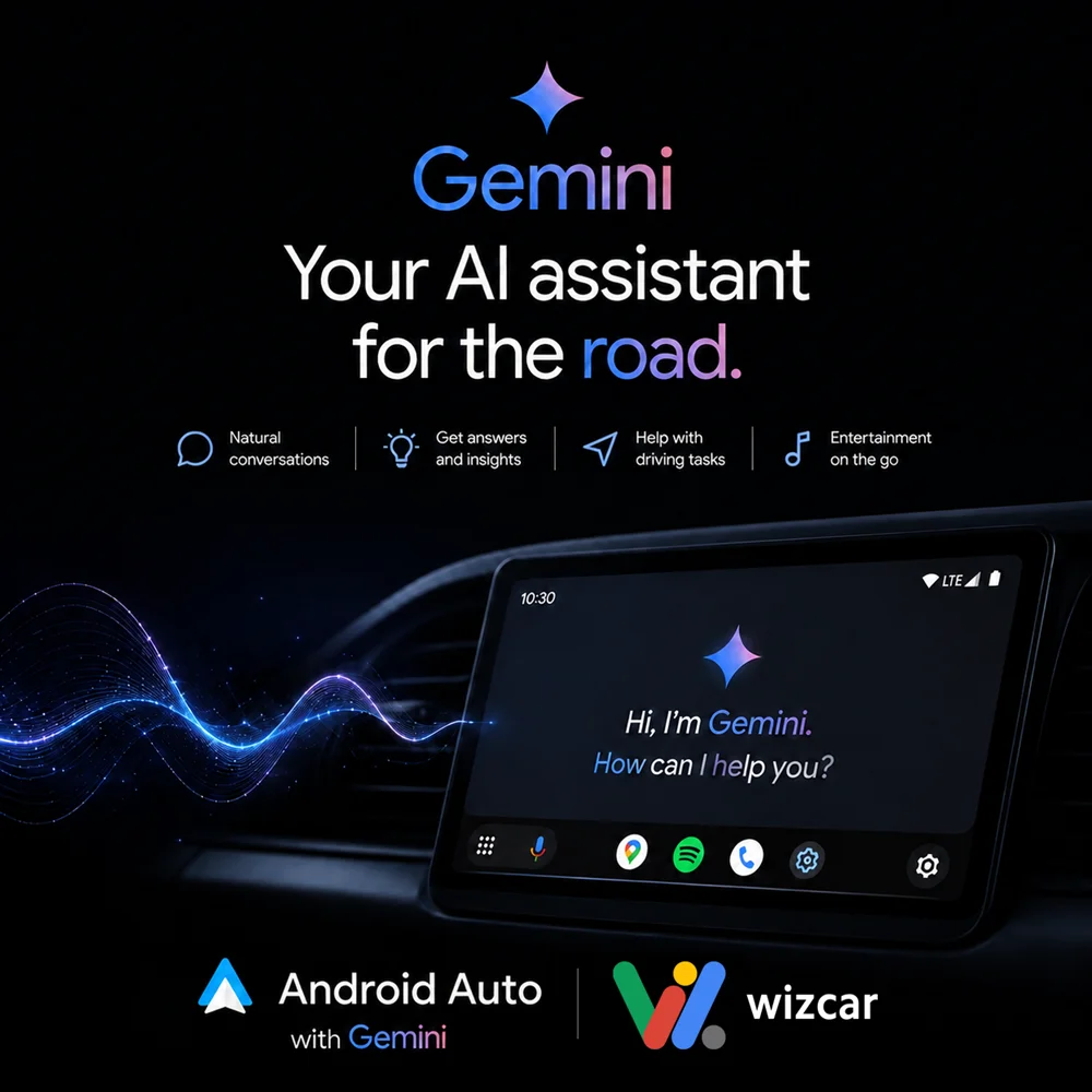 For MAZDA CX50 CX5 CX30 WIZCAR M1 Mini | Wireless Android Auto Google Waze Maps Spotify Music Navigation For Android Phone Use