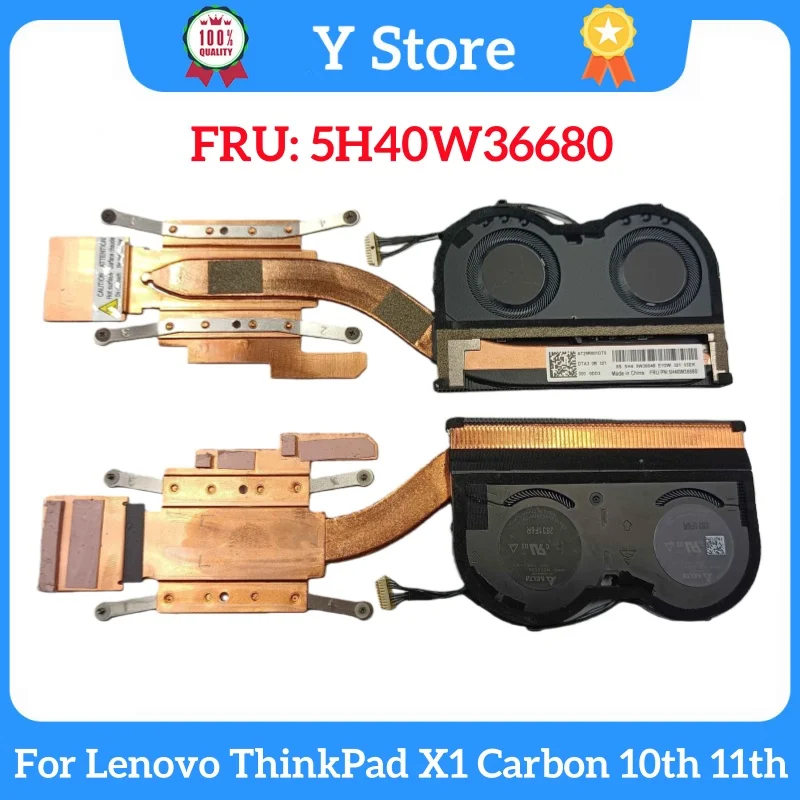 

Y Store 5H40W36680 New Original For Lenovo ThinkPad X1 Carbon 10th 11th Gen X1 Yoga 7th 8th Gen Laptop CPU Cooling Fan