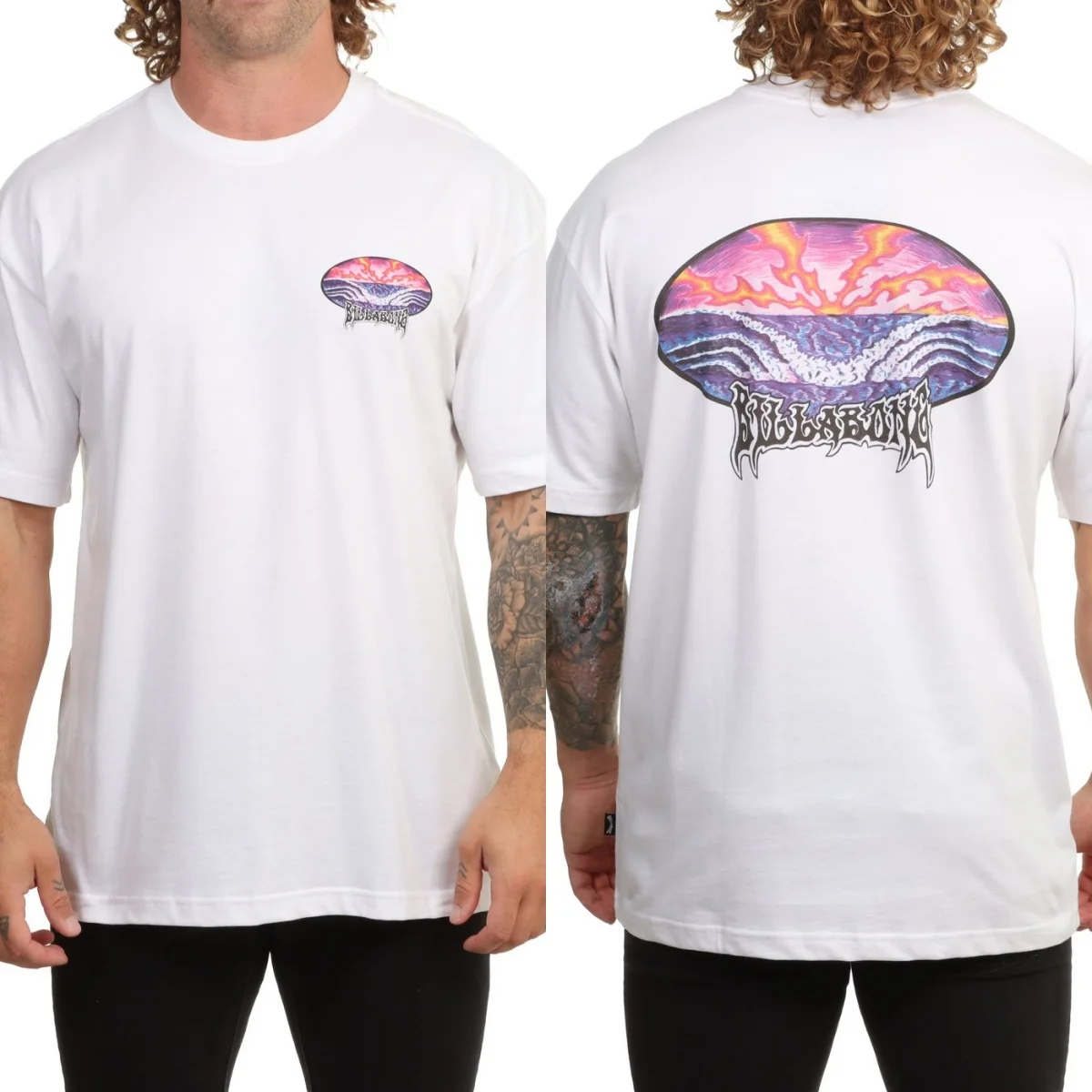 Summer 2026 Billa Surfing Bong Graphic Cotton T-shirt Unisex Summer Short Sleeve Fashion Brand Tee Luxury Casual Vintage Tees