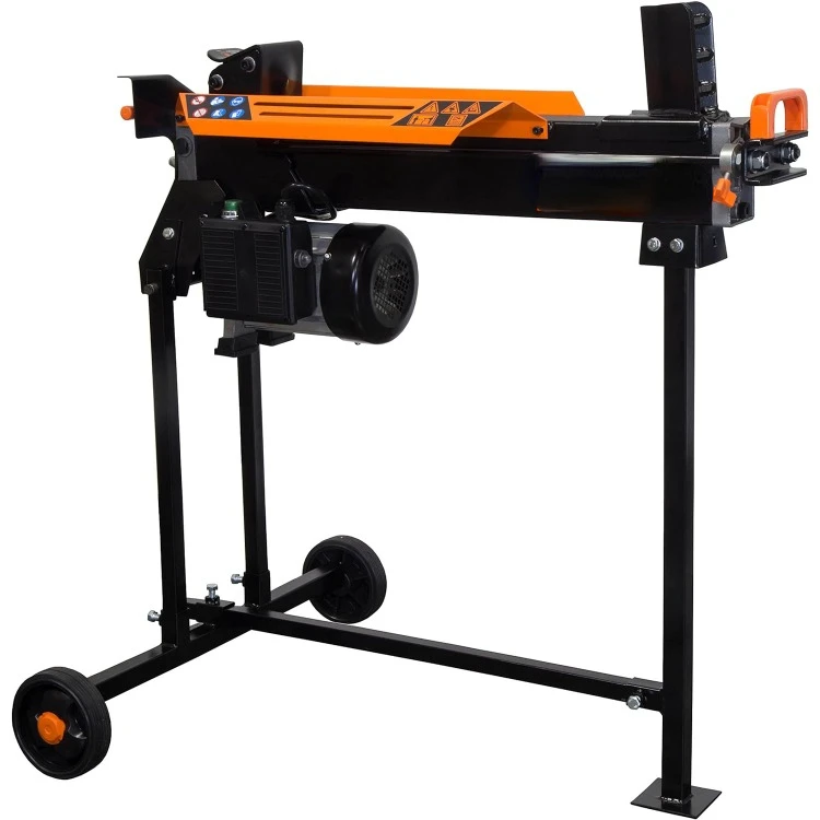 6.5-Ton Electric Log Splitter with Stand