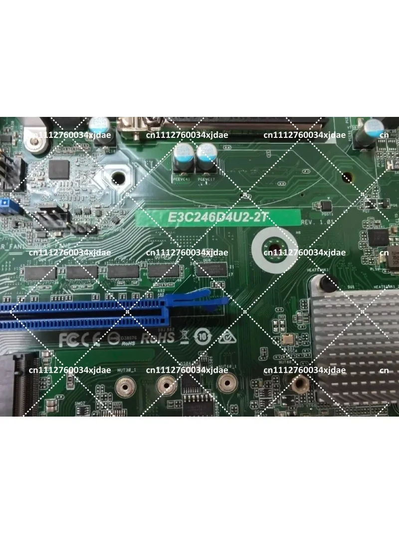 E3C246D4U2 2T MATX Server Motherboard Dual 10GbE X550 with IPMI for NAS