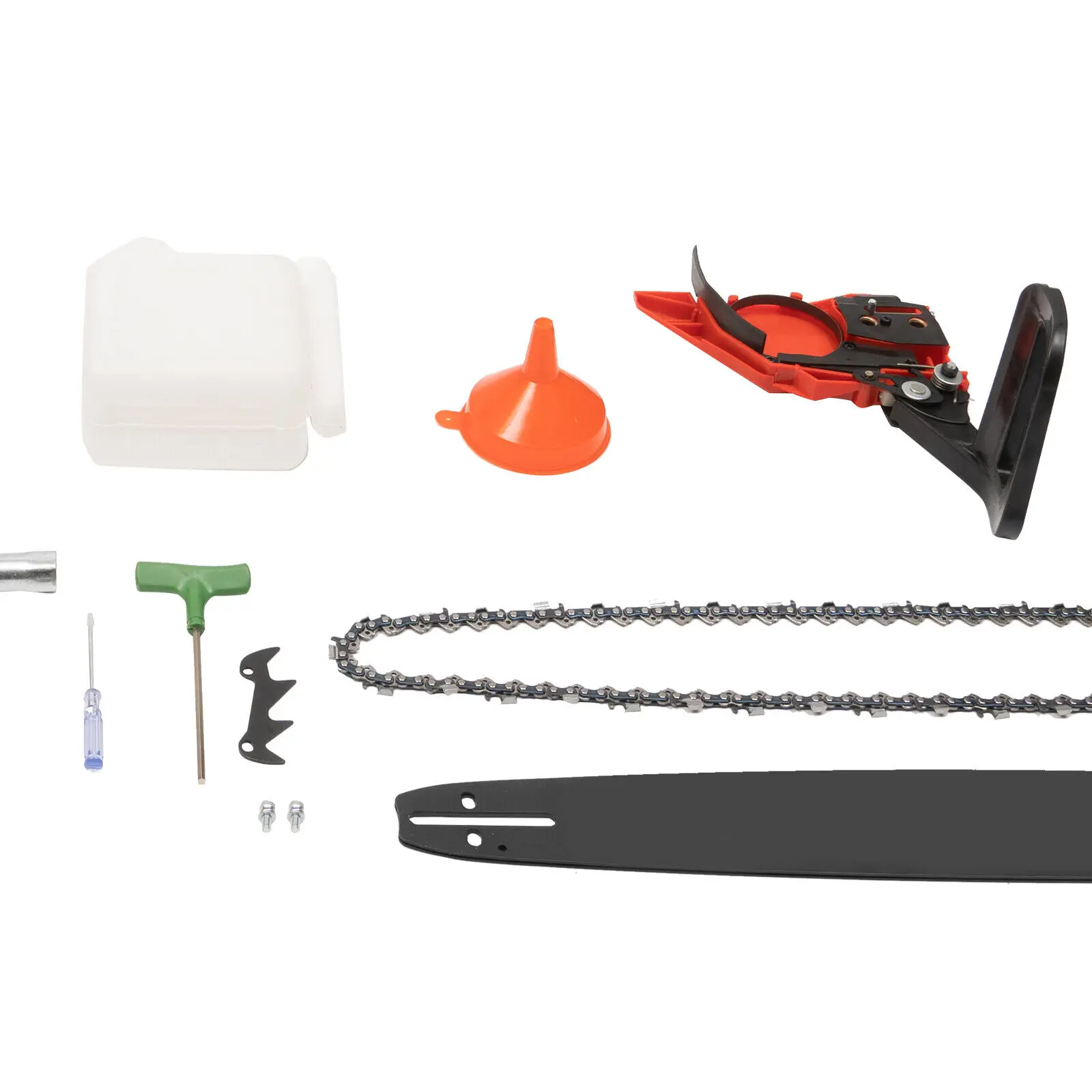 52cc Gasoline Saw Felling Saw, 20 Inch Guide Chain, Efficient Felling Tool for Home Gardening & Forestry Jobs