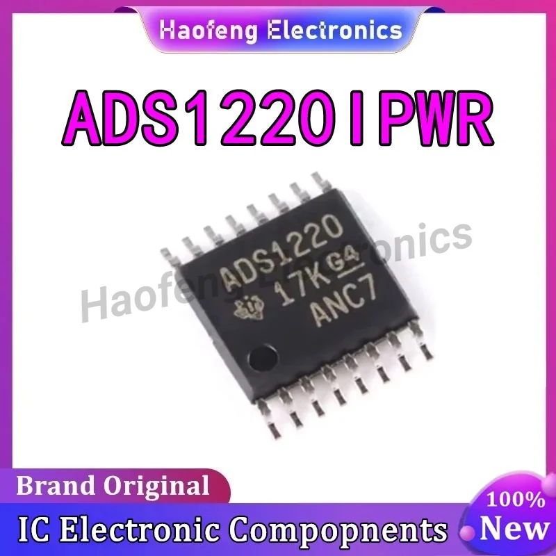 ADS1220IPWR ADS1220IPW ADS1220 TSSOP-16 New original IC Chip