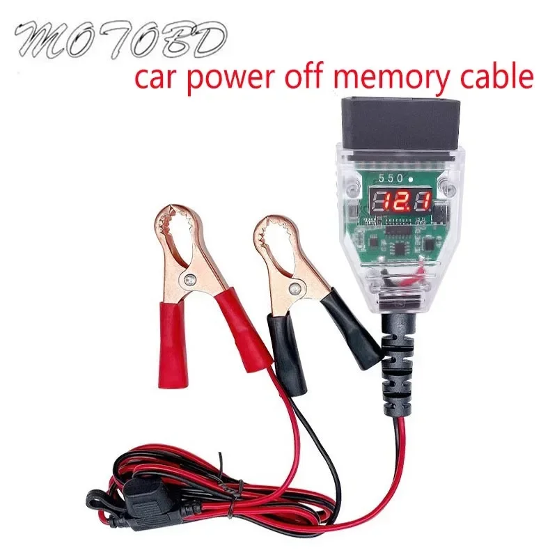 A+ Car Computer Power Failure Memory OBD Replacement Battery Continuous Power CABLE Replacement Battery Leakage Detection Tool