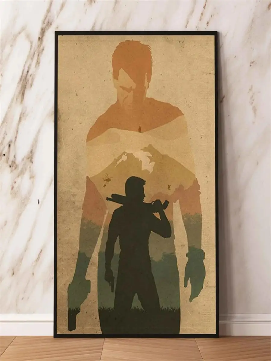 s Vintage Hot Game Uncharted  Poster Aesthetic Gaming Wall Art Canvas Print Home Decor Retro Room Decoration