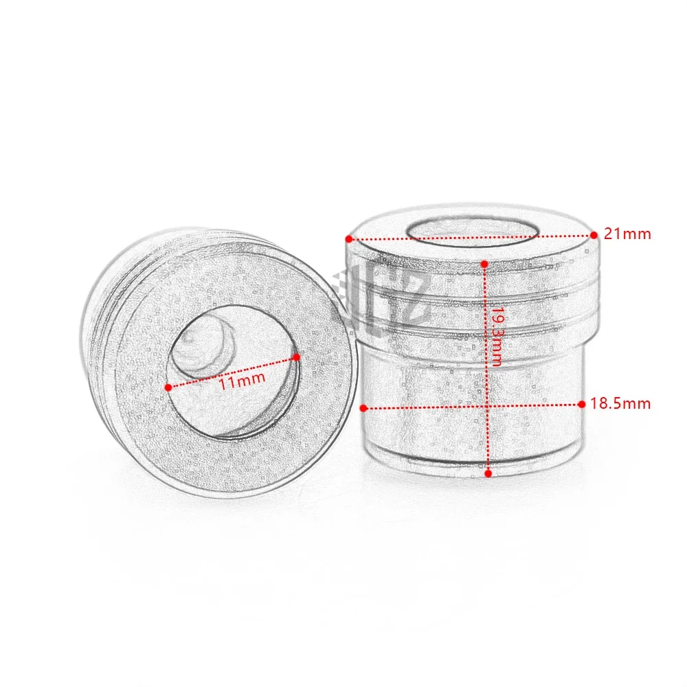 مسامير مرايا جانبية للدراجة النارية CNC للرؤية الخلفية من الألومنيوم ، مسامير ثقب ، مسامير مناسبة لفيسبا GTS ، من-20 ، سبرينت ، بريمافيرا ،