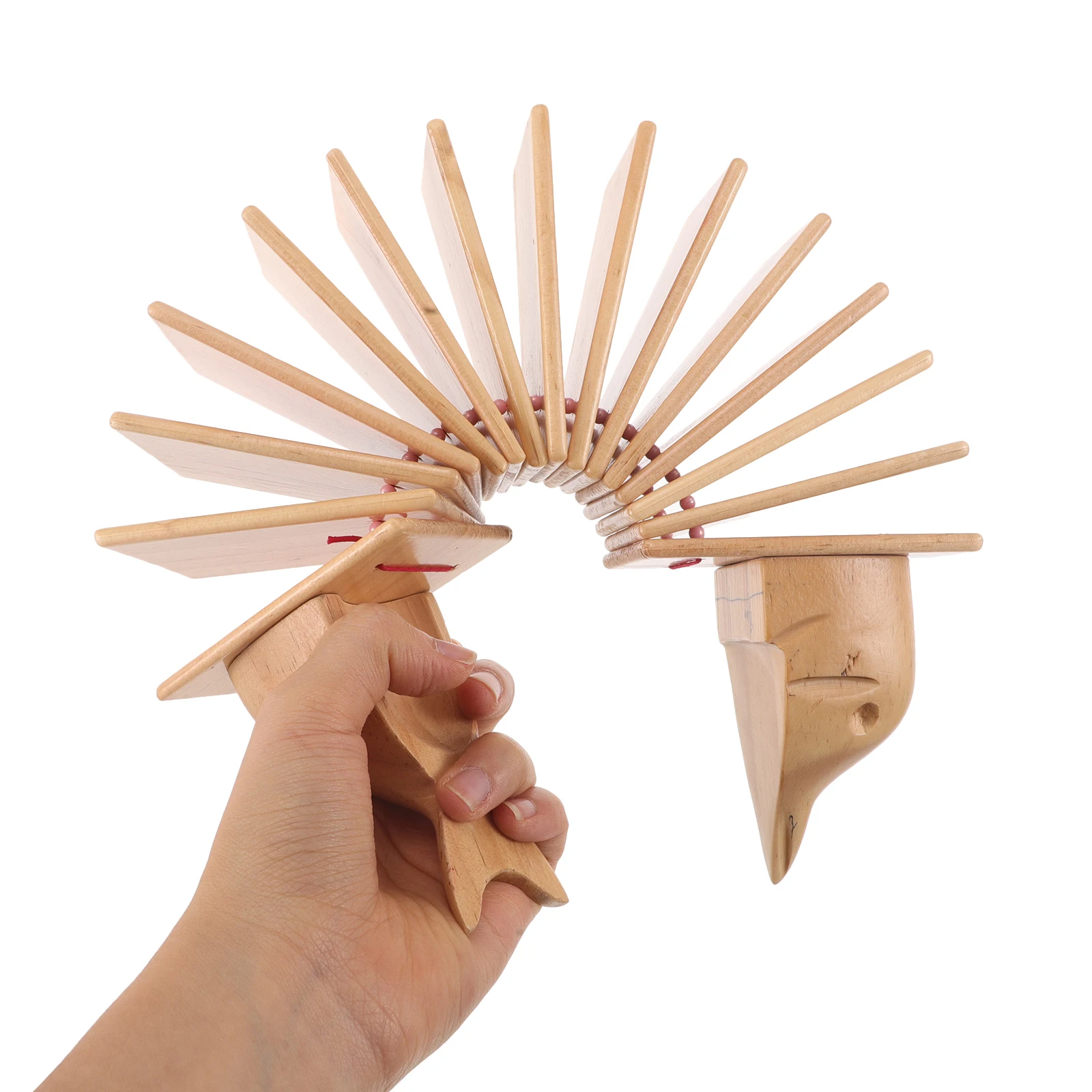 

Orff Instrument Musical The Bird Instruments Wood Clapper Handheld Noise Maker