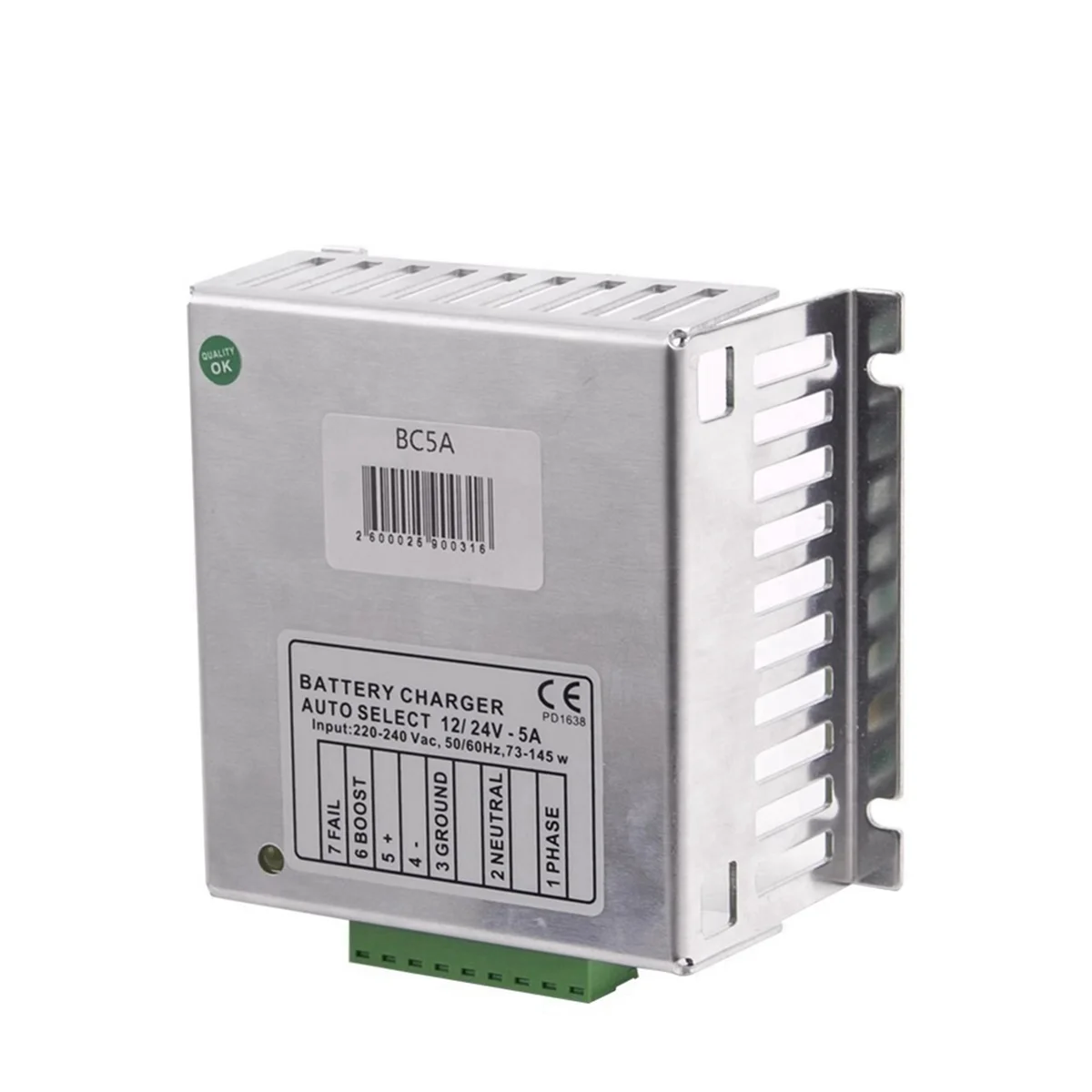 N10R BC5A 12V/24V Generator Auto Intelligent Battery Charger Module Float Chargers Circuit Design Adapter Generator Parts