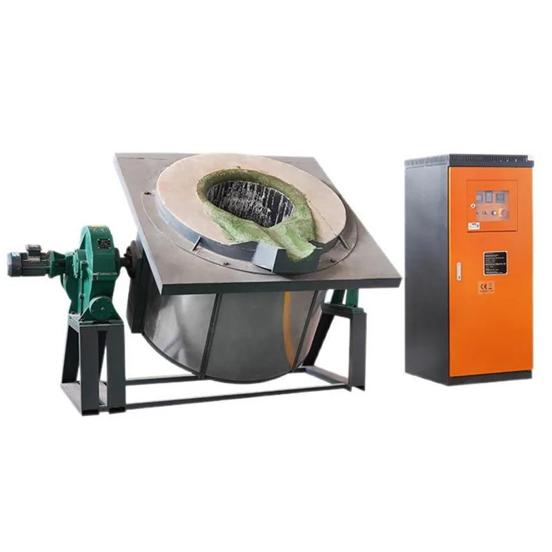 معدات إنتاج صهر السبائك معالجة الألومنيوم المعاد تدويرها، صب الذوبان السريع، نوع تحريض متوسط التردد